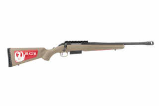 Ruger American Ranch Rifle 450 bushmaster with flat dark earth stock